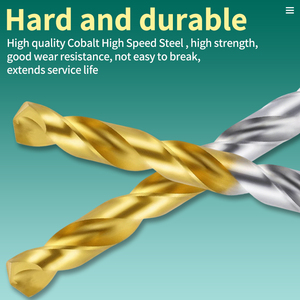 Bộ mũi khoan xoắn VOKET M42 HSS YG-1 D2GP191 <span class=keywords><strong>Co8</strong></span> 1.0-13.0 cán thẳng, phủ lớp bảo vệ, dùng cho gia công thép - Product Image 2