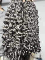 Extensions de Cheveux Humains Bruts 100% Naturels Non Traités, Bundles de Cheveux Remy, Boucles Birmanes et Indiennes, Cuticules Entièrement Alignées, Prix de Gros