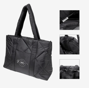Sacs fourre-tout matelassés <span class=keywords><strong>de</strong></span> luxe personnalisés avec logo – Cadeaux d'entreprise promotionnels pour l'hiver, mode, commandes en gros, événements, cadeaux publicitaires, vente en gros - Product Image 4