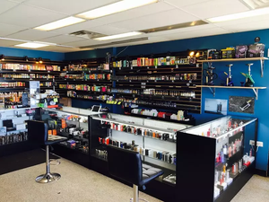 Cửa Hàng Tạp Hóa Cửa Hàng Khói Hiện Đại Thương Mại Trưng Bày Khói Bằng Gỗ Kính Cho Tủ Trưng Bày Khói Thuốc Lá Có Đèn LED - Product Image 5