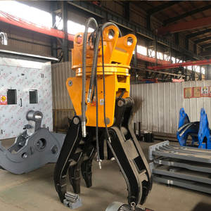 Popolare manuale Log Grapple per Mini escavatore legno Log idraulico <span class=keywords><strong>Grabber</strong></span> idraulico Log Grapple silvicoltura rotante di legno <span class=keywords><strong>Grabber</strong></span> - Product Image 1