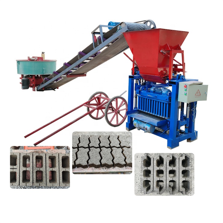 VSQ4-35B летучей золы песка каменной крошки бетонная плита цемента кирпича делая машину производитель