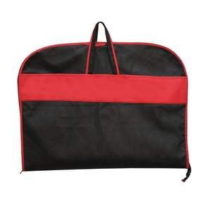 Housse de manteau de voyage légère Patti RC rouge pour costumes Sac de protection de vêtement durable idéal pour les voyages d'affaires et les vacances - Product Image 2