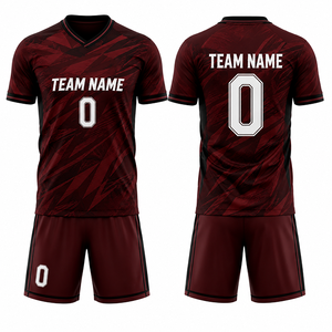 Derniers maillots de football unisexes, fabrication sur mesure, couleurs personnalisées, logos, étiquettes, emballage, uniformes d'équipe haut de gamme, toutes saisons, athlétique - Product Image 6