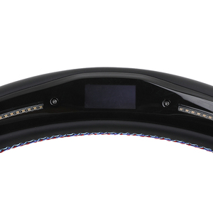<span class=keywords><strong>Volante</strong></span> de rendimiento <span class=keywords><strong>M</strong></span> personalizado de cuero, fibra de carbono y LED para E90 E60 <span class=keywords><strong>E46</strong></span> X5 E70 E71 E92 M3 E39 E82 E36 X1 E84 E63 E93 - Product Image 5