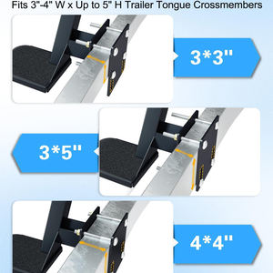 שאיפה כבדה סירה צעדים קרוון עם ידית התקנה קלה אוניברסלית מתאימה עבור לשון צעד לשון - Product Image 6