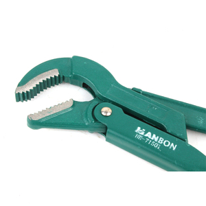 OEM Alicates de tubería de fábrica Herramientas de llave de fontanero Llave de tubo ajustable de boca de águila de 90 grados - Product Image 3