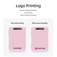 Carpeta de Archivo de Plástico Plegable Impermeable con Logotipo Personalizado, Organizador de Archivos A4 de PP con Portapapeles de Enfermería