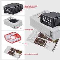 Ediag-outil de Diagnostic automatique Portable bon marché, prise OBD2, testeur 5 couleurs