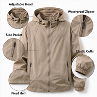 Veste de protection imperméable pour homme, respirante 20000 mm, certifiée BSCI, logo personnalisé OEM
