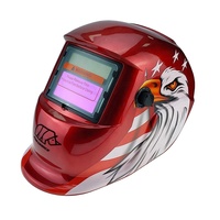 INWELT autocollant personnalisé soudure bouclier masque Caretas Para Soldar électronique PP TIG casque de soudage Auto assombrissement décalcomanies