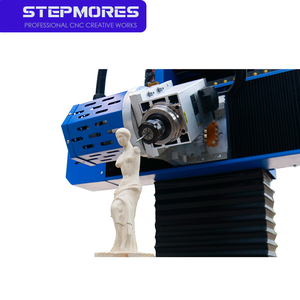 Controlador RTCP de <span class=keywords><strong>5</strong></span> ejes, máquina enrutadora de madera <span class=keywords><strong>CNC</strong></span> de <span class=keywords><strong>5</strong></span> ejes para tallado de escultura de estatua - Product Image 4
