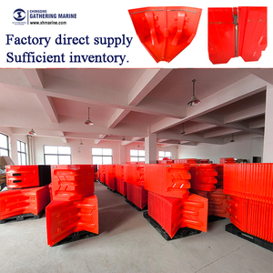 Panel de Barrera Contra Inundaciones de Plástico ABS Rojo de 2200 lb, Diseño Modular en Forma de L para Control de Inundaciones Urbanas - Product Image 2