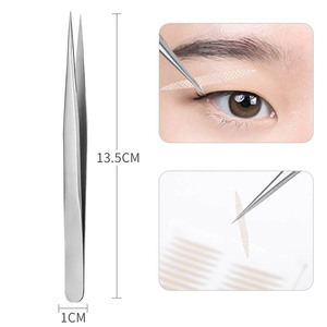 Pince à cils en acier inoxydable de marque privée pour filles populaires Pointe pointue Volume Extension de cils <span class=keywords><strong>Twizzler</strong></span> à faible quantité minimale de commande - Product Image 4