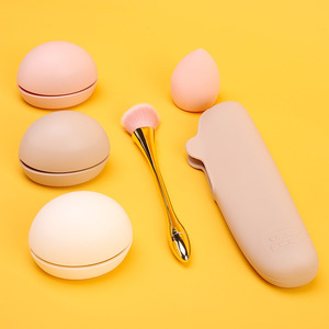 Étui de rangement en silicone pour Beauty Blender, anti-poussière, support pour éponge de maquillage, format voyage - Product Image 3