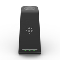 Base de Carga Inalámbrica 3 en 1 de Estilo Simple de 10 W con Puerto Tipo C para Teléfono Celular, iWatch y Auriculares