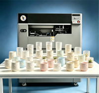 Imprimante rotative UV haute vitesse pour tasses, bouteilles, gobelets, impression personnalisée pour entreprises