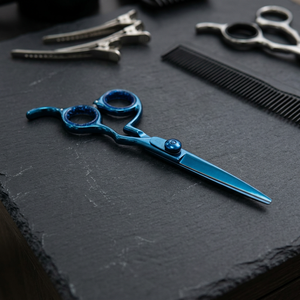 Blue Scissor Cue - Product Image 1