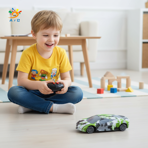 Auto Telecomandata Elettrica AJB per Bambini, Veicolo da Battaglia Camouflage Interattivo, Regalo per la Festa dei Bambini - Product Image 1