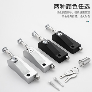 Verrou de porte en alliage de zinc à ressort, robuste, monté en surface, pour portes à cadre en bois, antirouille, étanche - Product Image 4