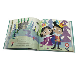 Impresión de libros de <span class=keywords><strong>cuentos</strong></span> infantiles personalizados de tapa dura a bajo costo, MOQ bajo, impresión de cómics infantiles a todo color, impresión de libros ilustrados en papel artístico suave. - Product Image 2