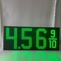 Letrero Digital LED de Precio de Gasolina de 12 Pulgadas, 888.8, Verde, Impermeable, con Control Remoto, en Venta a Bajo Precio