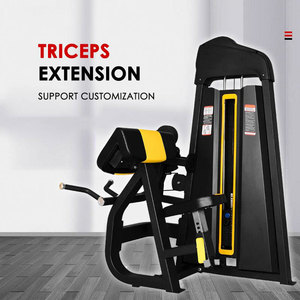 Venta al por mayor de alta calidad de la máquina de gimnasio comercial equipo de bíceps Curl/tríceps Placa de extensión cargada máquina de fuerza - Product Image 3