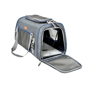 Wholesale Soft-Sided Carriers Folding Nylon Foldable Pet Carrier