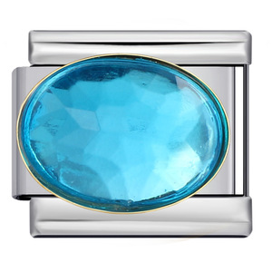 Stainless Steel Italian Modular <b>Bracelet</b> Oval Natural Stone Bezel Setting DIY Jewelry Accessory Unisex Fashion <b>Beaded</b> <b>Bracelets</b> - Product Image 2