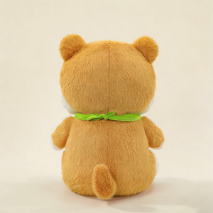 Peluche Kawaii de Shiba Inu con Pañuelo, Juguete de Peluche Suave y Esponjoso de <span class=keywords><strong>Cachorro</strong></span> <span class=keywords><strong>Akita</strong></span> con Bordado de Hueso, Regalo de Cumpleaños para Niños, Venta al por Mayor - Product Image 2
