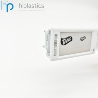 Hiplastics ABINC56 Support d'étiquettes électroniques personnalisé pour rail ESL, vente en gros d'usine, étiquettes de rayonnage pour la vente au détail, fourniture pratique pour supermarchés