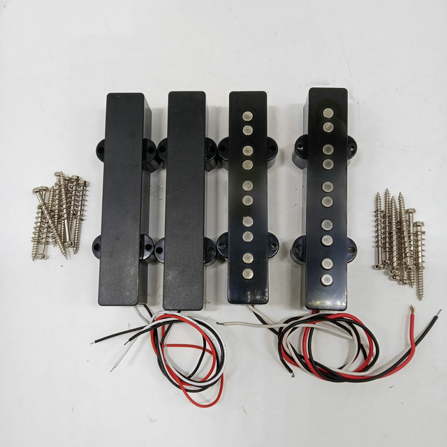 Wholesale Bass Stringed Instruments Parts Accessories 5 Strings Electric Bass Open Close Guitar Pickup