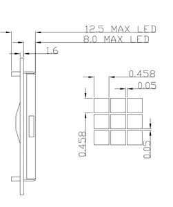 Moochrome Lcd 19264 LCD Module 19264 Graphic Dot Matrix Display
