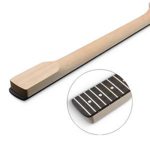 คอกีตาร์มือซ้าย 22 เฟรต ไม้เมเปิล คอกีตาร์ ST พร้อมฟิงเกอร์บอร์ดไม้โรสวูด - Product Image 3