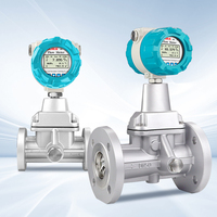 Precession Vortex Débitmètre En Acier Inoxydable 4-20mA RS485 Sortie DN100 Mesure Précise De Gaz Naturel Oxygène Air OEM