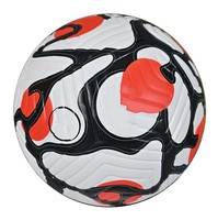 Ballon de football en cuir PU thermocollé et cousu à la machine, taille personnalisée, pour entraînement adulte, matchs officiels, joueurs professionnels