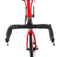 Leichtes 24-Zoll-Kinder-Rennrad aus Carbonfaser mit 22 Gängen, Standardpedalen, Scheibenbremse, 700C-Rädern und nur 8,5 kg