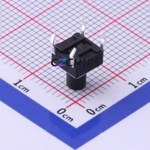 UK-B0202-G8-250 Tactile Switch Through hole Component (THT) Switch Single Pole Single Throw Round Button 2.5N Through Hole - Product Image 2