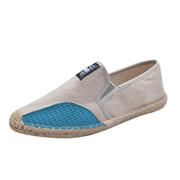 Espadrilles décontractées pour hommes en toile et chanvre à prix de gros 2026