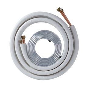 Professional Air Conditioning Copper <strong>Tube</strong> Pair <strong>Pre</strong> <strong>Insulated</strong> for Mini Split HVAC Refrigeration System Connection - Product Image 1