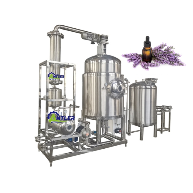 New Design Herbal Essential Oil Processing Machine Herb Extract Extraction Distillation Machine