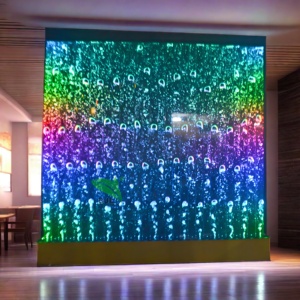 Mampara de pared led con burbujas de agua, para decoración de bodas y banquetes - Product Image 2