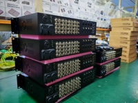 Transceivers Fibre Optique Multiservice AV avec 16 Canaux 12G SDI/ 4x Audio Bidirectionnel XLR/ 4x Réseau 1GB Transmission 10KM