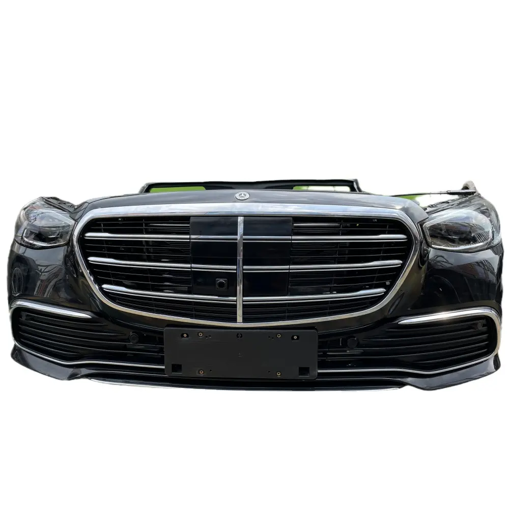 2021 2022 2023 Originele Bodykit Voor Mercedes S Klasse W223 Auto Bumper Montage Grille Led Koplamp Facelift