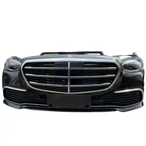 Kit Carrozzeria Originale 2021 2022 2023 per <span class=keywords><strong>Mercedes</strong></span> <span class=keywords><strong>Classe</strong></span> S W223, Assemblaggio Paraurti, Griglia, Fari LED, Restyling - Product Image 1