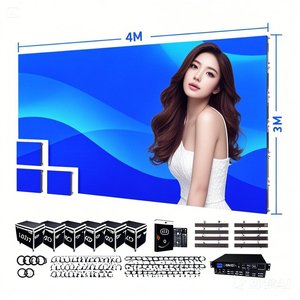 Airc4.81 Indoor Led Display 4X3M Voor Reclame Indoor <span class=keywords><strong>Stand</strong></span> Vloer Installatie P2.976 Voor Video Muur Podium Tv <span class=keywords><strong>Media</strong></span> Oem - Product Image 1