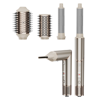 Sikat Udara Panas 5 in 1 Multifungsi Alat Penata Rambut Secardor De Pelo Inoic Cepillo Alisador De Pelo Multi Styler dengan Kotak