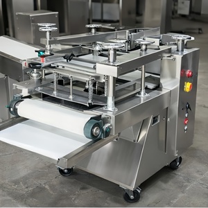 New Double Conveyor Dough Moulder <b>Machine</b> Commercial Bread Dough Moulding Equipment Stainless Steel Bakery <b>Machine</b> 40-60 - Product Image 1