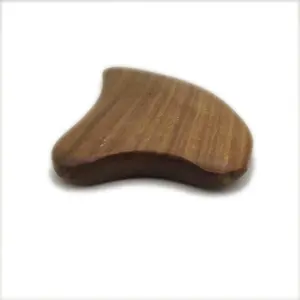 Outil de Massage Gua Sha en bois naturel, 2 pièces, planche en bois pour le visage, accessoire pour grattoir