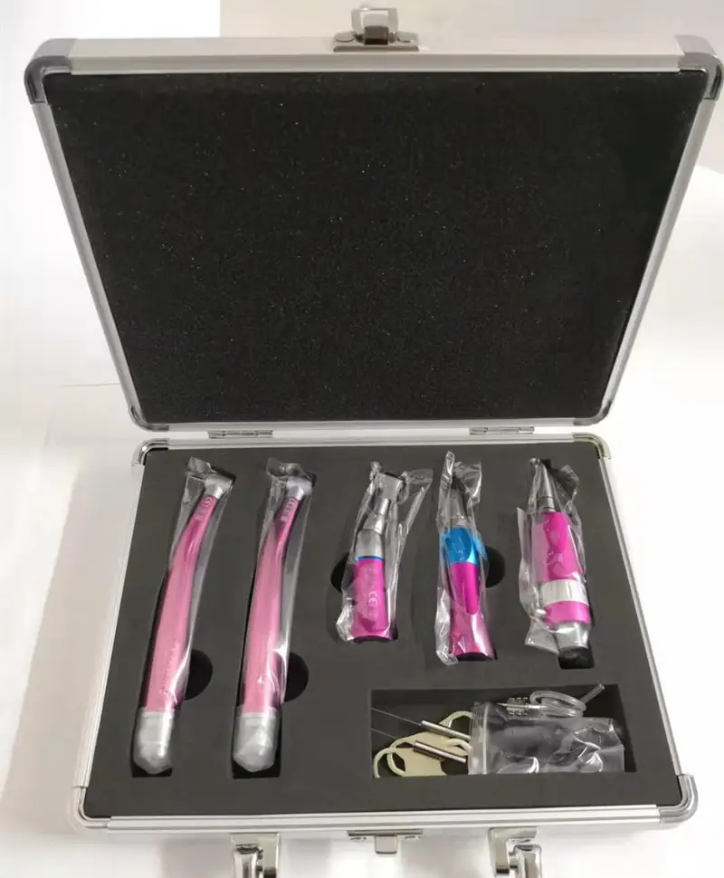 Nuevo equipo Dental de colores, kit de piezas de mano Dental